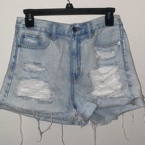 Light Wash Jeans Shorts